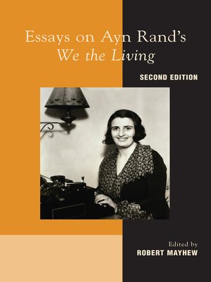 cover image of Essays on Ayn Rand's We the Living